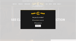Desktop Screenshot of claremontdistillery.com